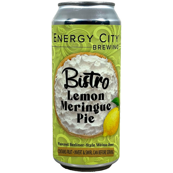 Energy City Bistro Lemon Meringue Pie Flavored Berliner-Style Weisse Beer Can