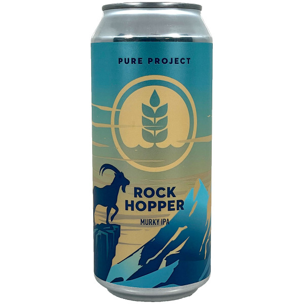 Pure Project Rock Hopper Murky IPA Can