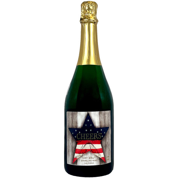 Got Cheers "Cheers" California Dry Brut Sparkling Wine