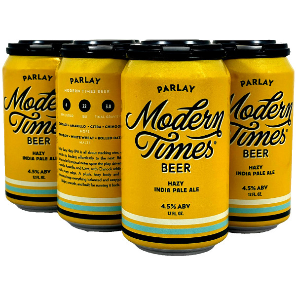 Modern Times Parlay Hazy IPA 6-Pack Can