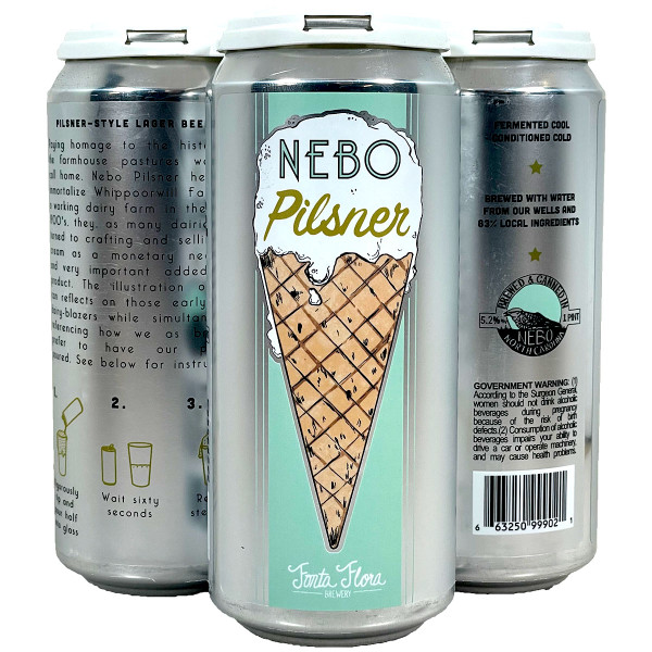 Fonta Flora Nebo Pilsner 4-Pack Can