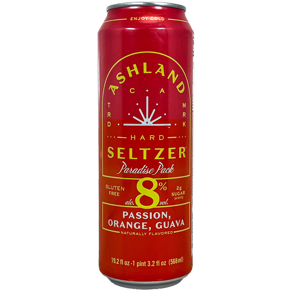 Ashland Hard Seltzer Passion Orange Guava 19.2oz Can