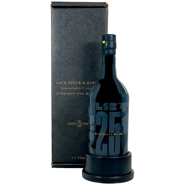Lock, Stock, & Barrel 25 Year Old Straight Rye Whiskey