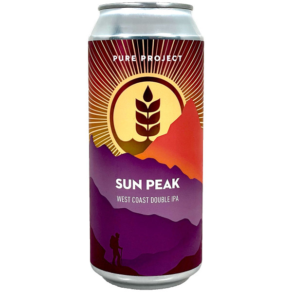 Pure Project Sun Peak West Coast Double IPA Can