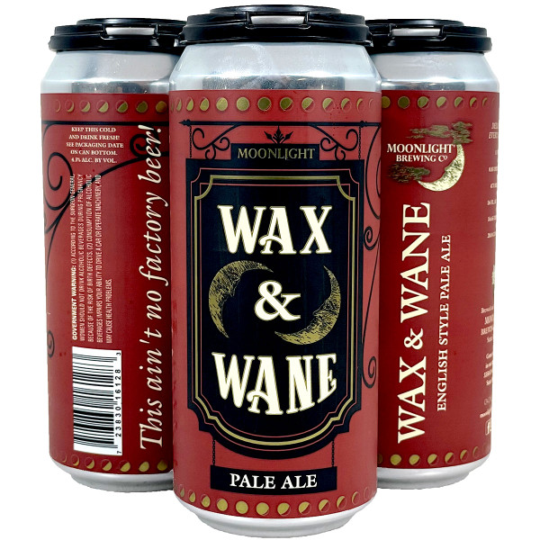 Moonlight Brewing Wax & Wane English Style Pale Ale 4-Pack Can
