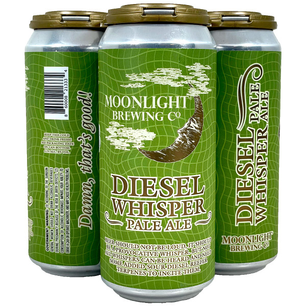Moonlight Brewing Diesel Whisper Pale Ale 4-Pack Can