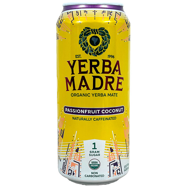 Guayaki Organic Yerba Mate Passionfruit Coconut Can