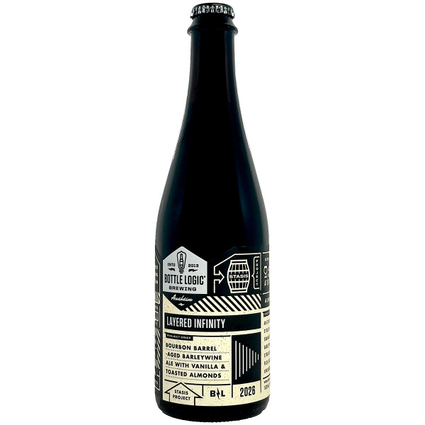 Bottle Logic Layered Infinity Bourbon Barrel-Aged Barleywine Ale