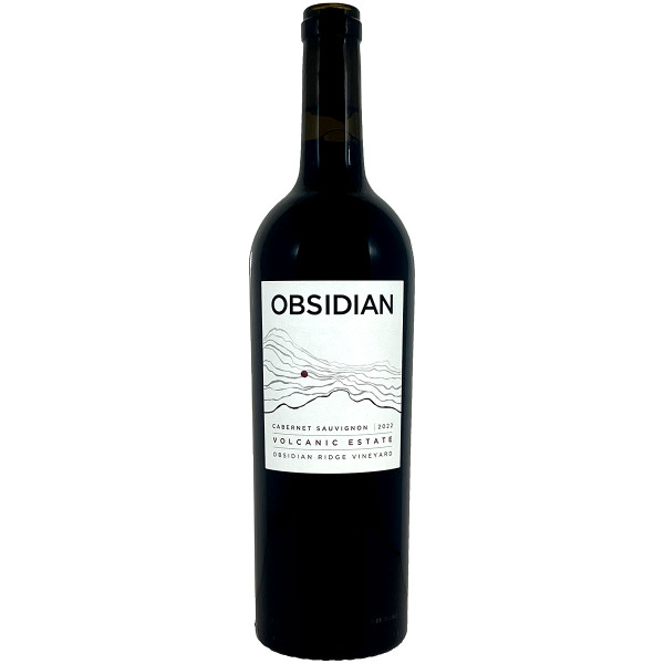 Obsidian 2022 Volcanic Estate Red Hills Lake County Cabernet Sauvignon