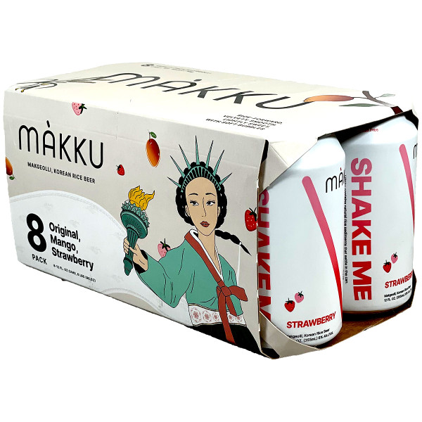 Makku Makgeolli Variety 8-Pack Can