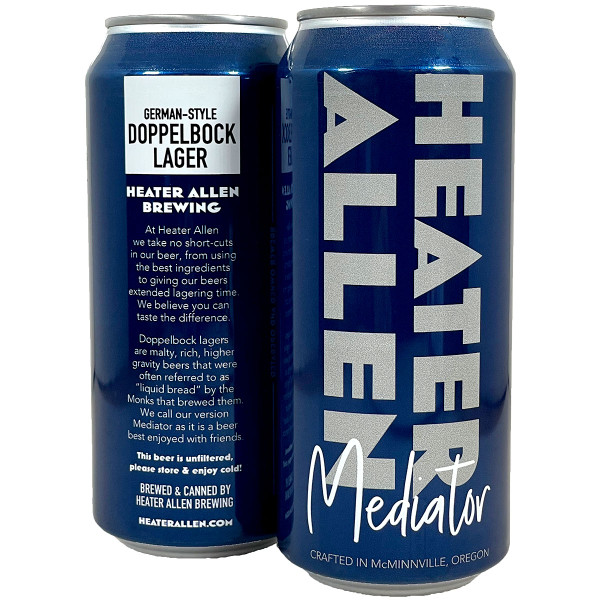 Heater Allen Mediator German-Style Doppelbock Lager Can