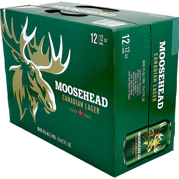 Moosehead Canadian Lager 12-Pack Can