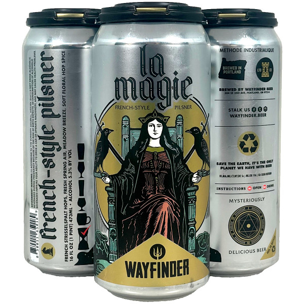 Wayfinder La Magie French-Style Pilsner 4-Pack Can