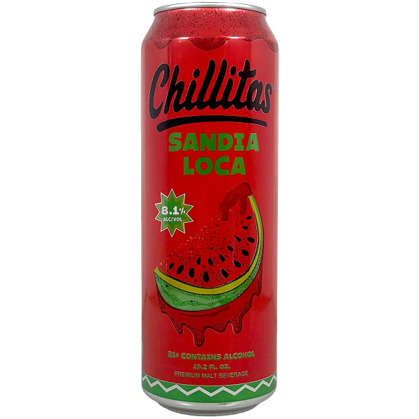 Chillitas Sandia Loca Premium Malt Beverage Can
