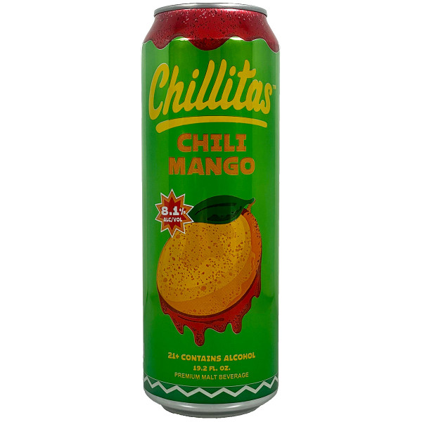 Chillitas Chili Mango Premium Malt Beverage Can