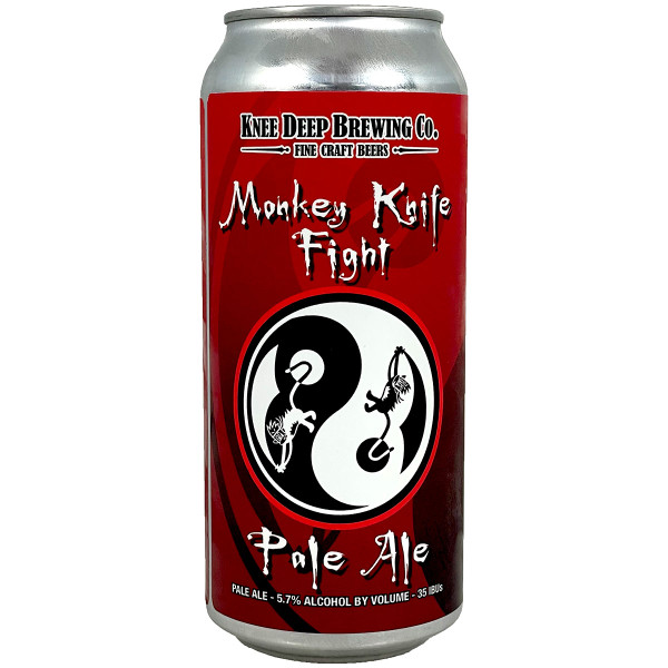 Knee Deep Monkey Knife Fight Pale Ale Can