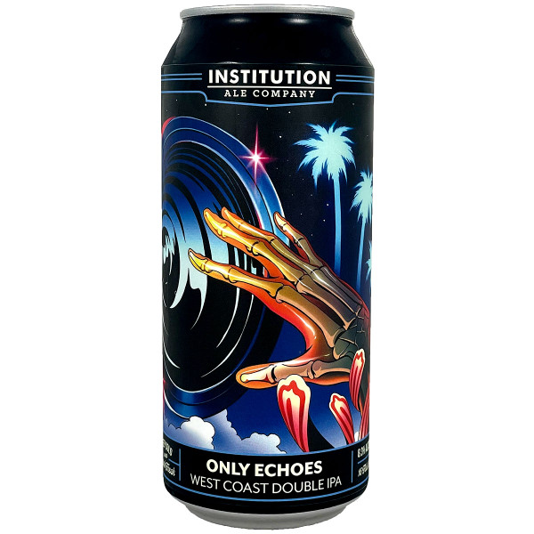 Institution Only Echoes West Coast Double IPA Can
