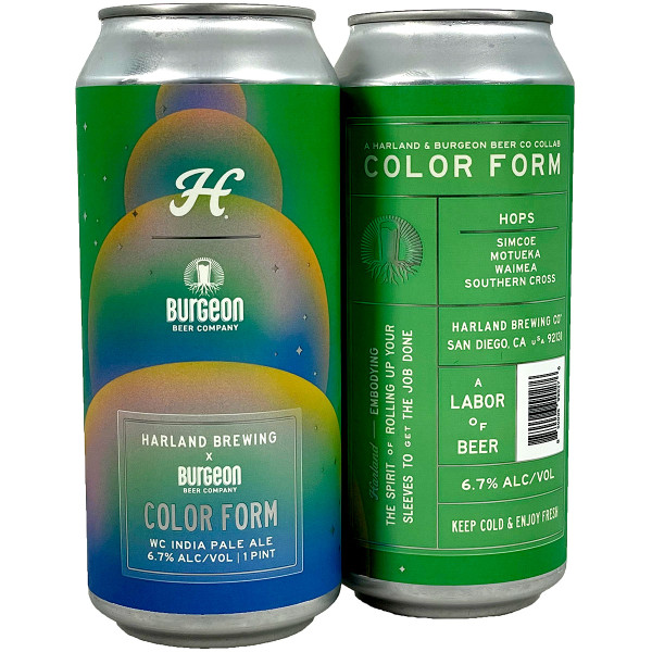 Harland [+ Burgeon] Color Form WC IPA Can