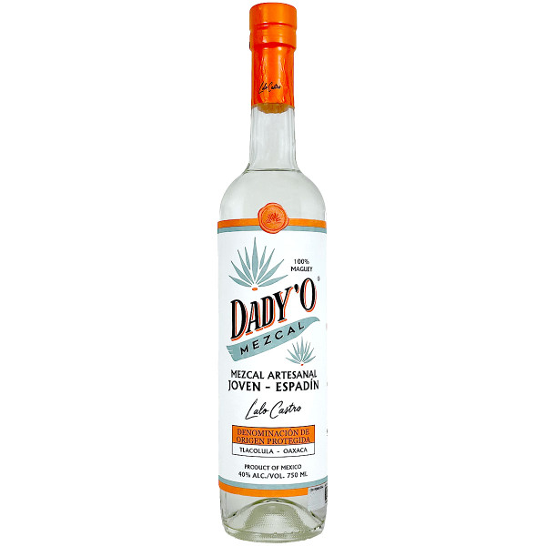 Dady'O Mezcal Artesanal Joven Espadin