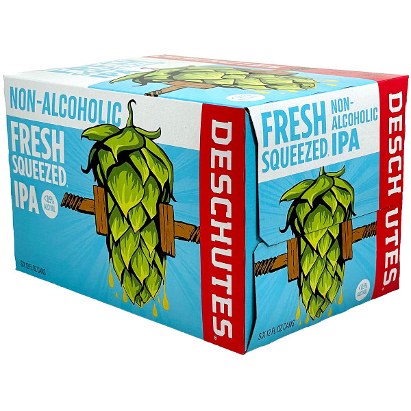 Deschutes Non-Alcoholic Fresh Squeezed IPA 6-Pack Can