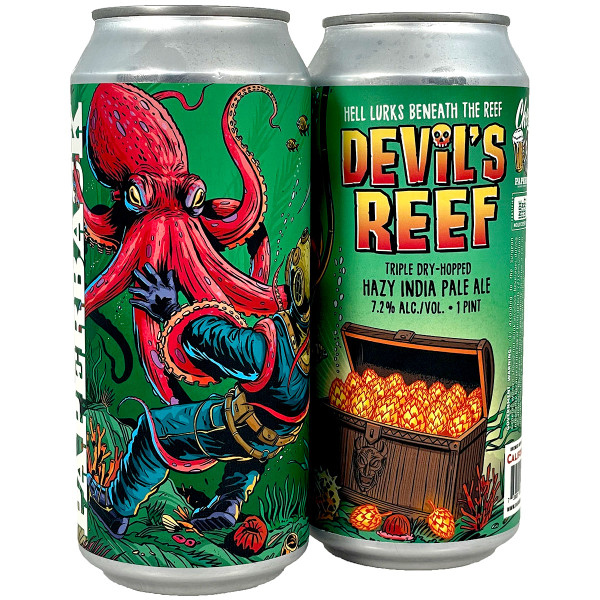 Paperback Devil's Reef Triple Dry-Hopped Hazy IPA Can