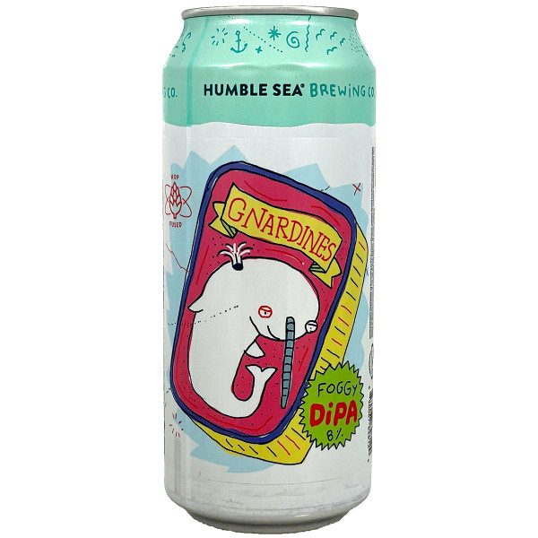 Humble Sea Gnardines Hop Fused Foggy DIPA Can