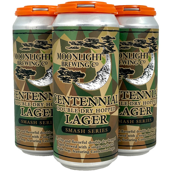 Moonlight Brewing Centennial Double Dry Hopped Lager 4-Pack Can