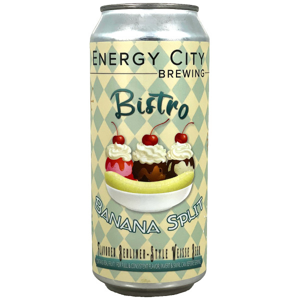 Energy City Bistro Banana Split Flavored Berliner-Style Weisse Beer Can