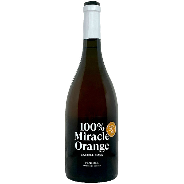 Castell d'Age 2023 100% Miracle Orange 0% S02 Penedès Sauvignon Blanc