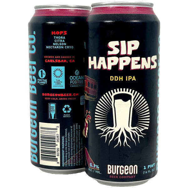 Burgeon Sip Happens DDH IPA Can