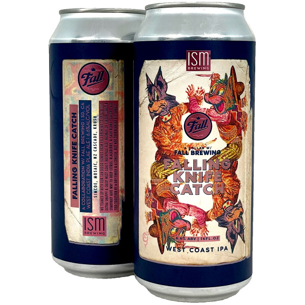 ISM Brewing [+ Fall Brewing] Falling Knife Catch West Coast IPA Can