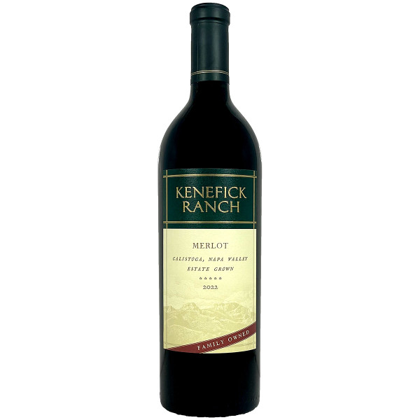 Kenefick Ranch 2022 Calistoga Estate Grown Merlot