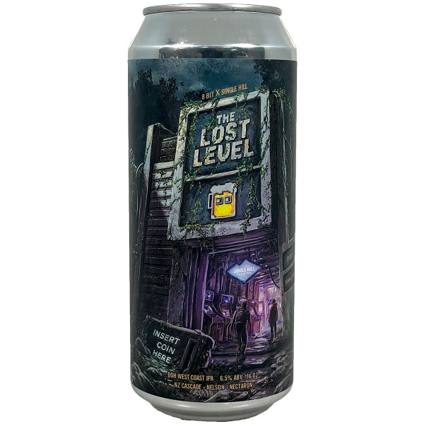8 Bit [+ Single Hill] The Lost Level DDH West Coast IPA Can
