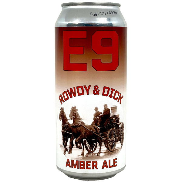 E9 Rowdy & Dick Amber Ale Can