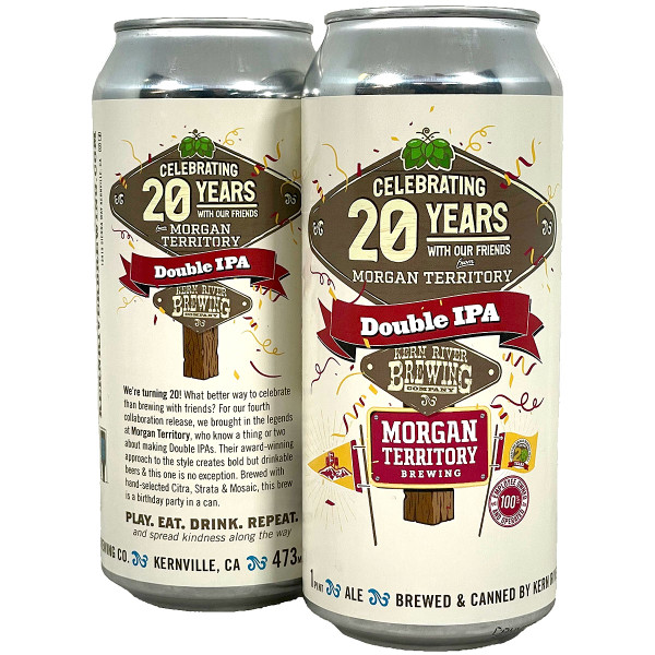 Kern River [+ Morgan Territory] 20th Anniversary Double IPA Can