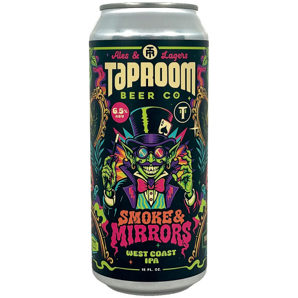 TapRoom [+ Trap Door] Smoke & Mirrors West Coast IPA Can