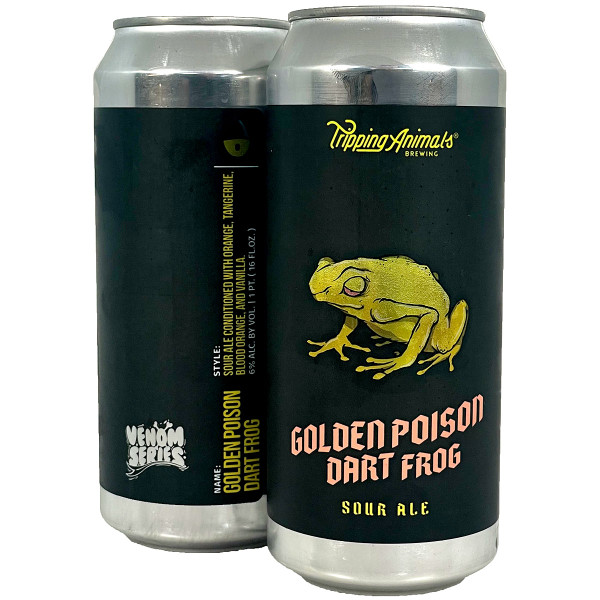 Tripping Animals Golden Poison Dart Frog Sour Ale Can