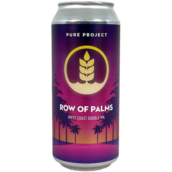 Pure Project Row Of Palms West Coast Double IPA Can
