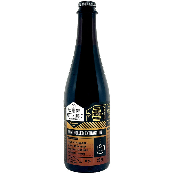 Bottle Logic Controlled Extraction Bourbon Barrel Aged Espresso Martini-Inspired Imperial Stout