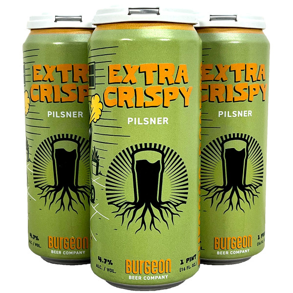 Burgeon Extra Crispy Pilsner 4-Pack Can