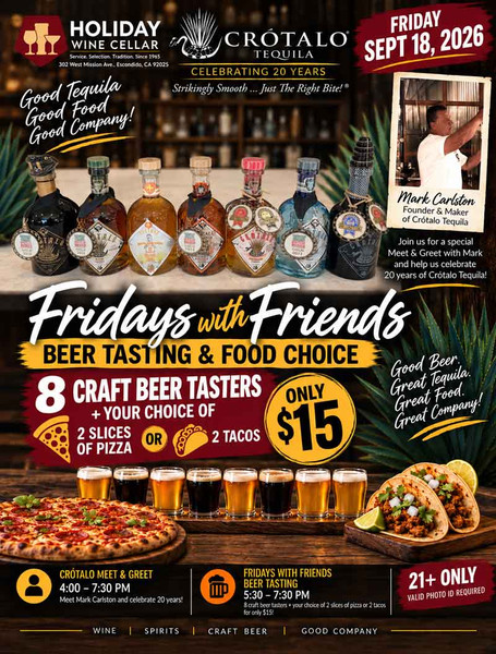 FWF Beer Tasting w/ Pizza or Taco Party