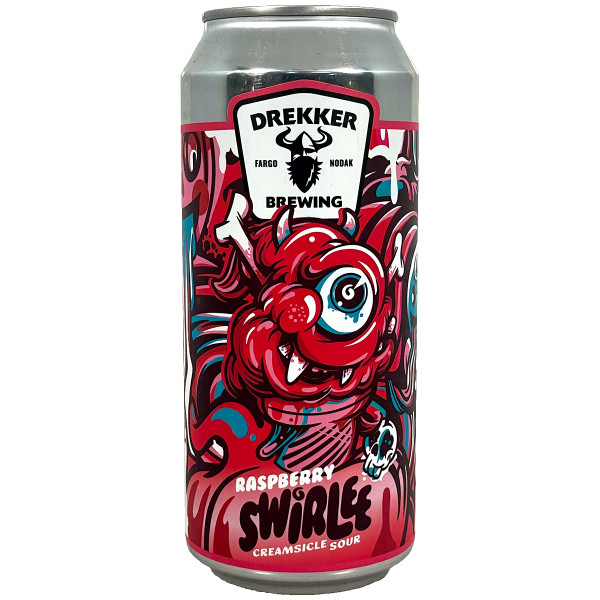 Drekker Raspberry Swirlee Creamsicle Sour Can