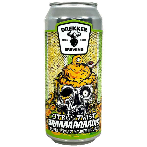 Drekker Braaaaaaaains Citrus Twist Double Fruit Smoothie Sour Can