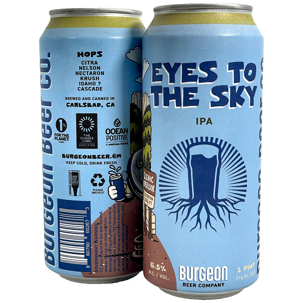 Burgeon Eyes To The Sky IPA Can