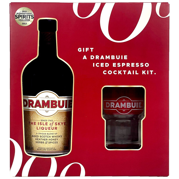 Drambuie Gift Pack Iced Espresso Kit