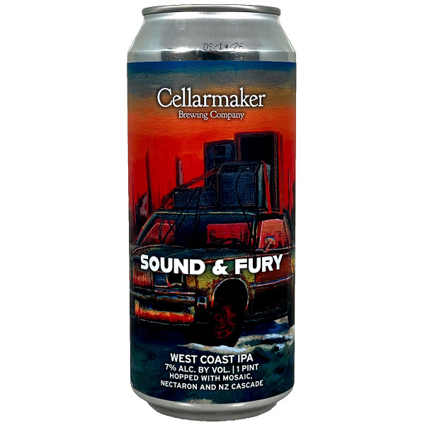 Cellarmaker Sound & Fury West Coast IPA Can