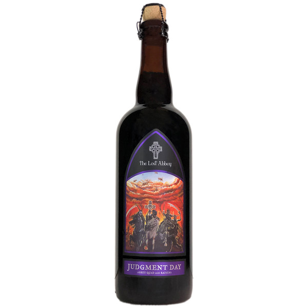 The Lost Abbey Judgment Day Abbey Quad with Raisins