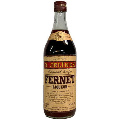 エルセーヌ 1st EXCELLENT W ドリンク R. Jelinek Fernet Liqueur