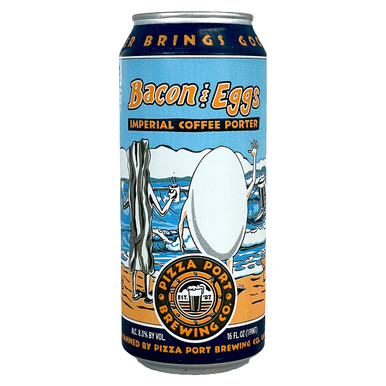 Pizza Port Bacon and Eggs Porter Can