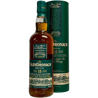 Glendronach Revival 15 Year Scotch Whisky